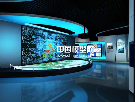 電子沙盤廣泛應用與多類別的科技展示廳，效果突出