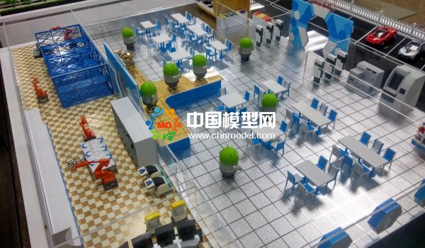 智慧餐廳沙盤(pán)